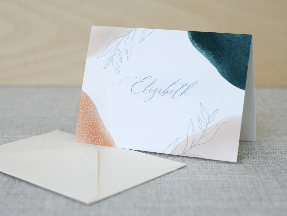 a close up of a card on a table