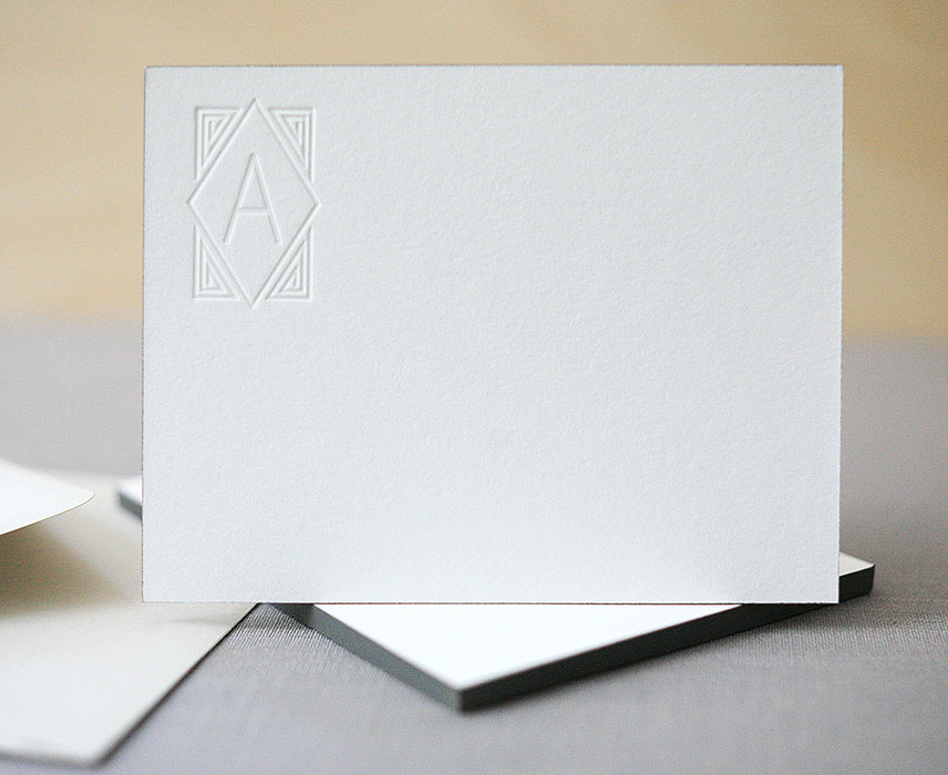 Deco Monogram Notes