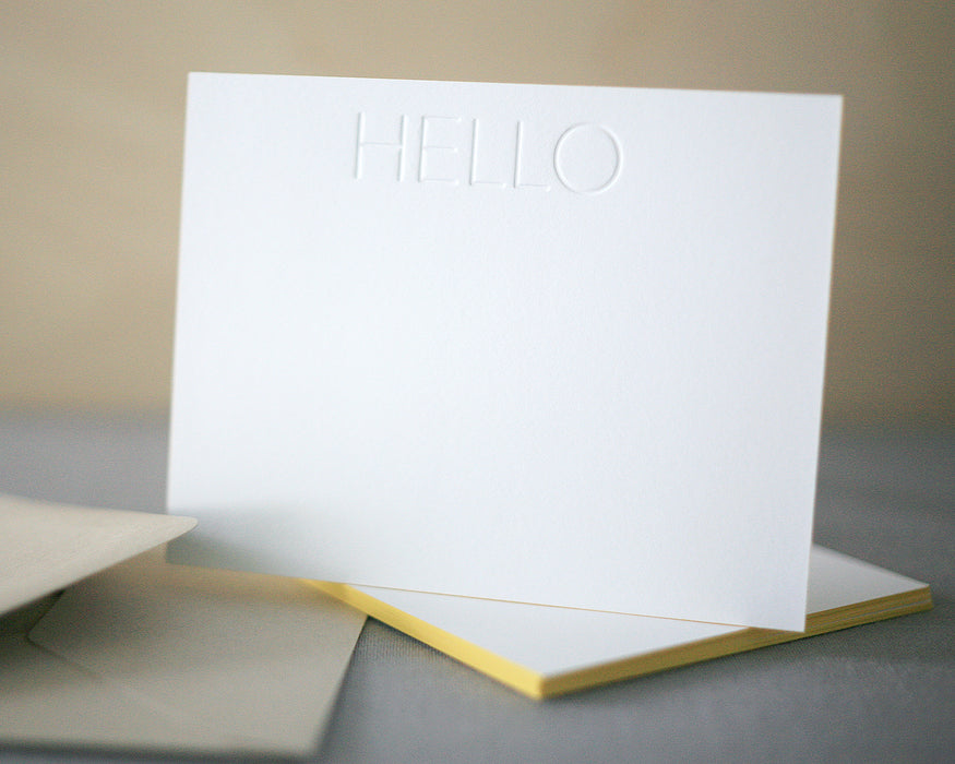 Modern Hello Notes