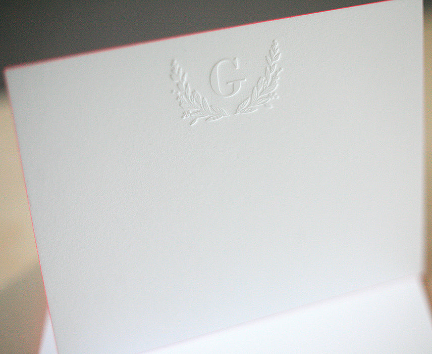 Laurel Monogram Notes