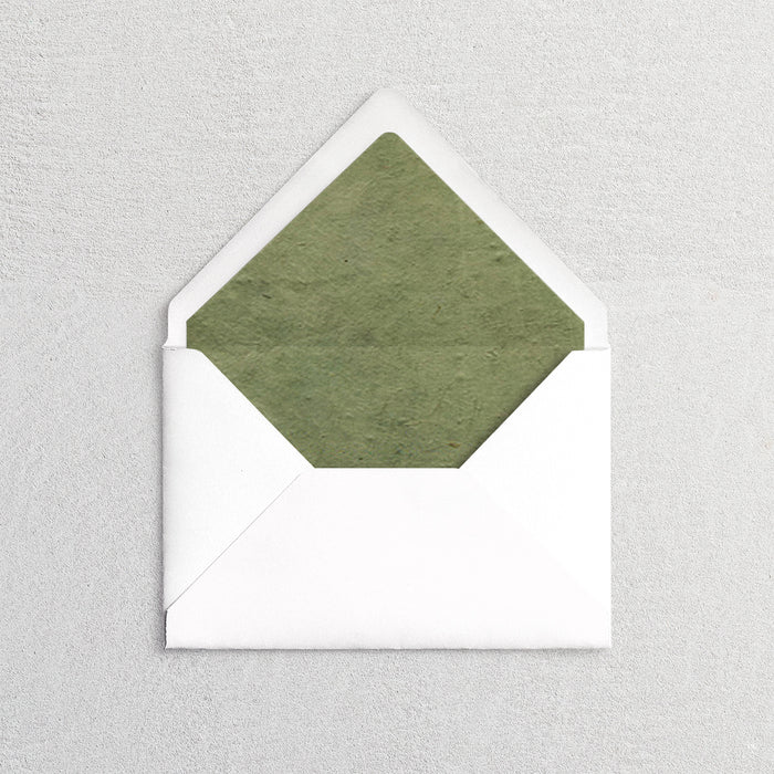 Natural Paper Envelope Liners