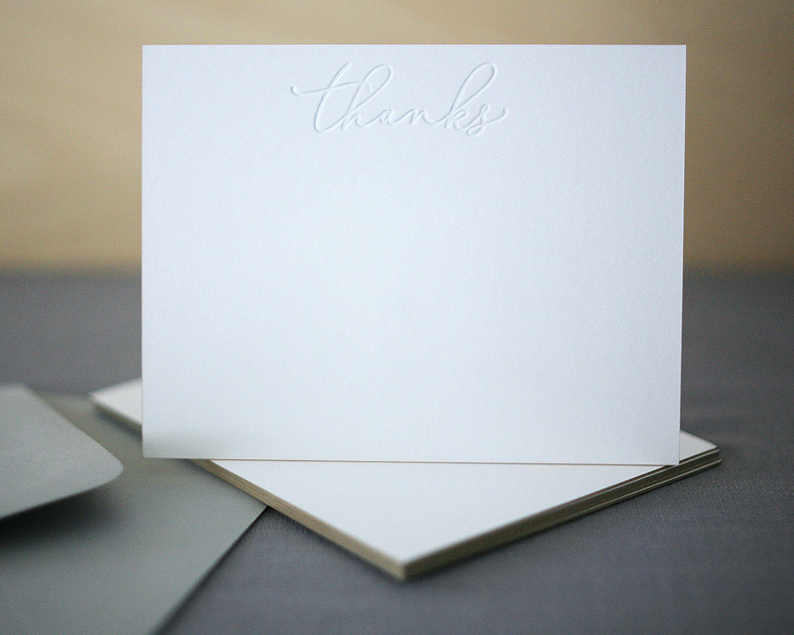 Scripted Thanks Notes