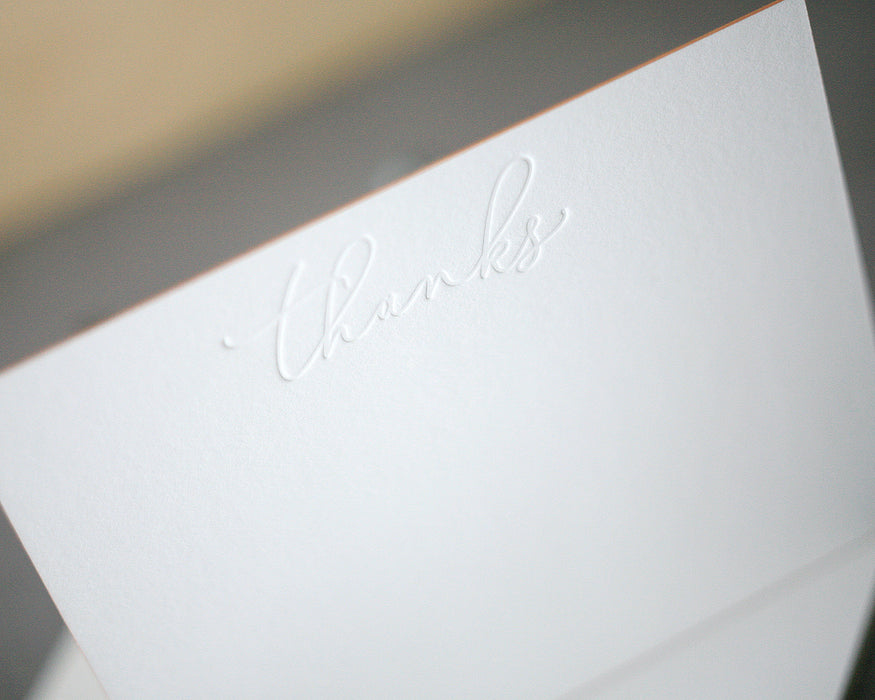 Scripted Thanks Notes