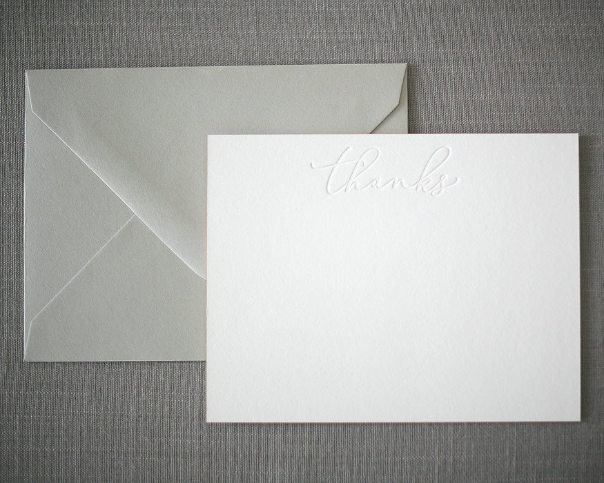 Scripted Thanks Notes