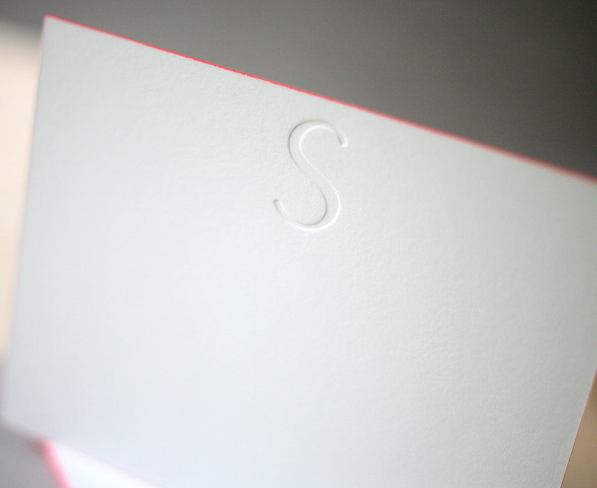 Versailles Initial Monogram Notes