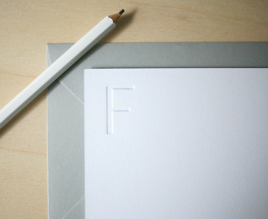 Versailles Initial Monogram Notes
