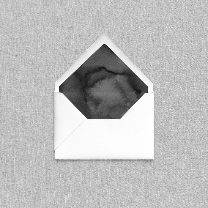 Ink Wash Envelope Liners