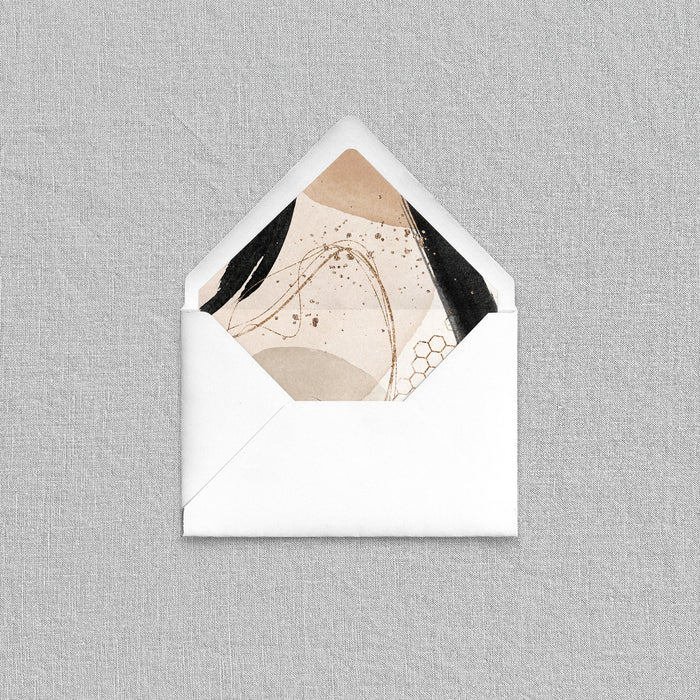 Paint Party Envelope Liners