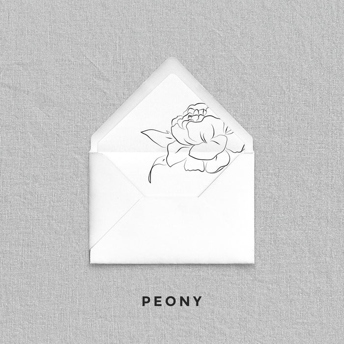 Peony Envelope Liners
